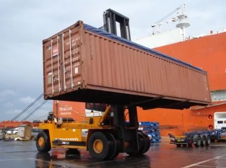 software para el transporte de contenedores marítimos